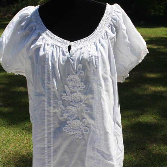 White Stag Tops - White Stag-White cotton shirt